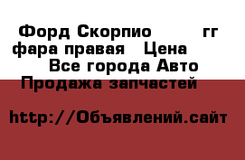 Форд Скорпио 1985-91гг фара правая › Цена ­ 1 000 - Все города Авто » Продажа запчастей   